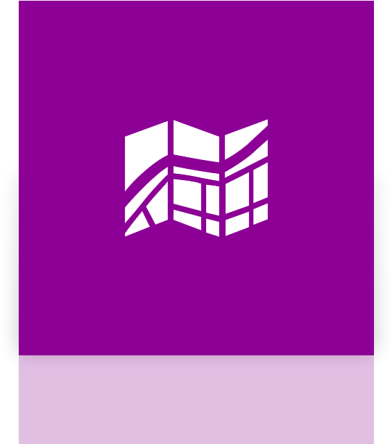 Window, Mirror, Map Icon - Windows Maps (640x640), Png Download