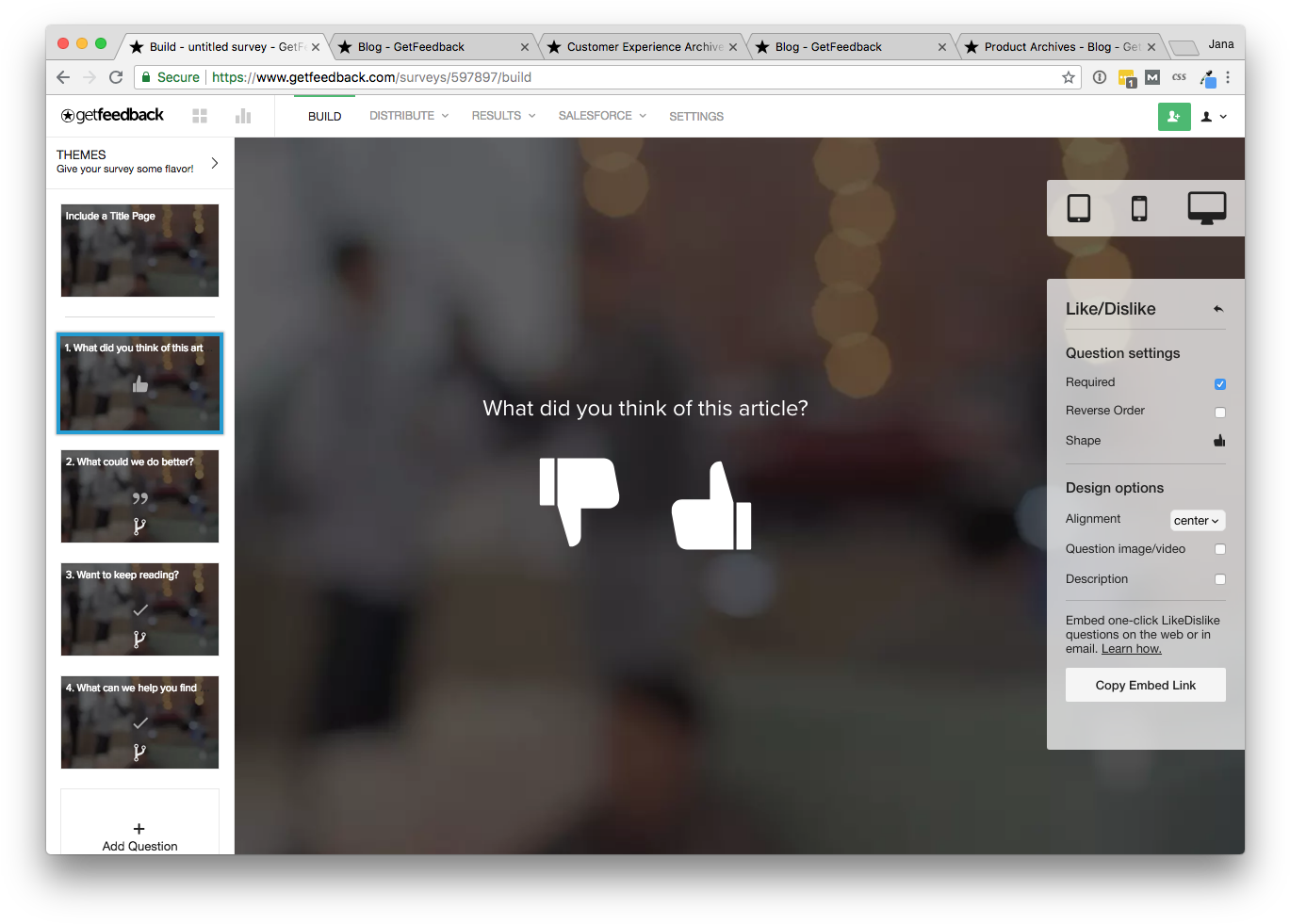 Blog Survey - Like/dislike Question - Blog (1384x992), Png Download
