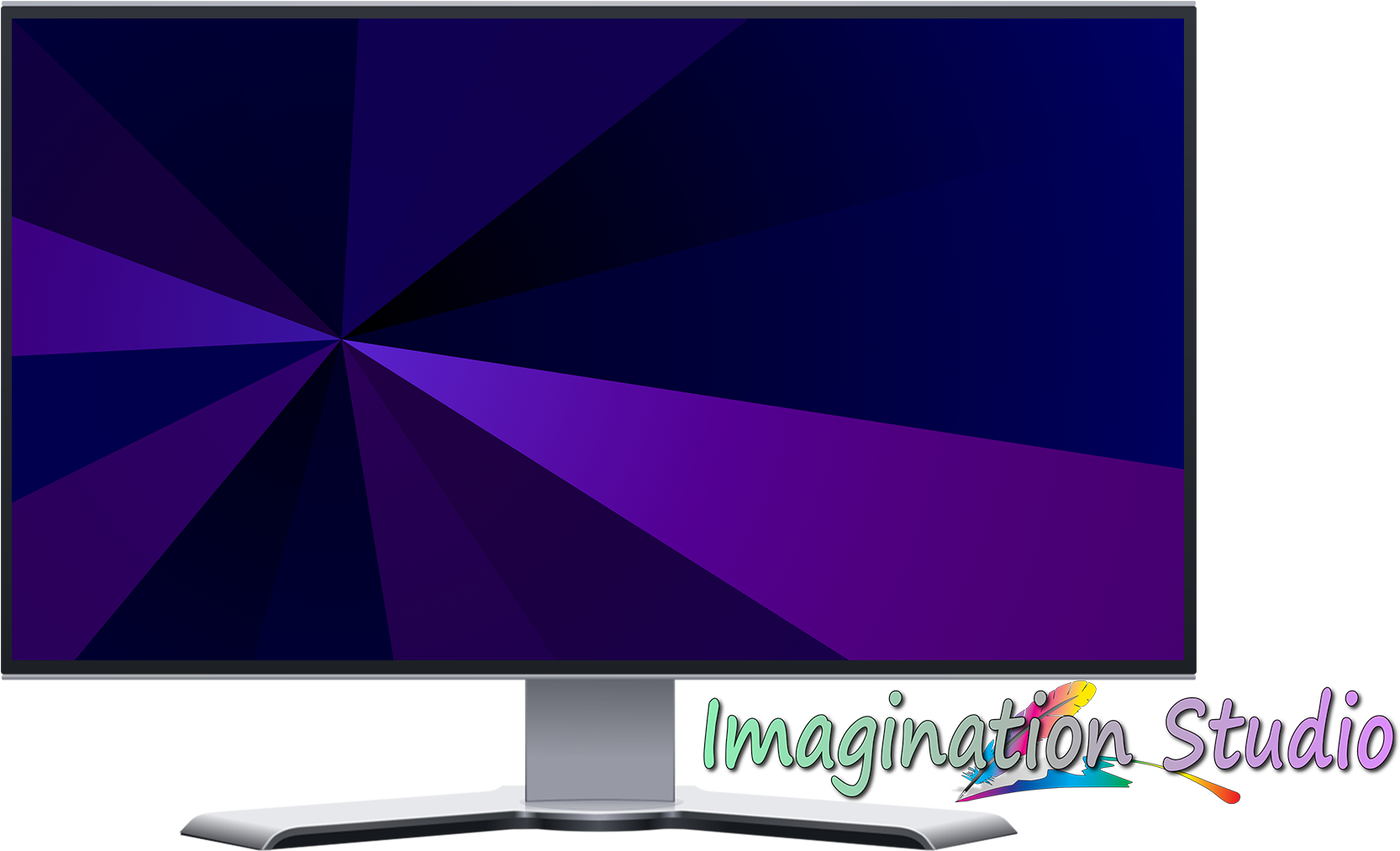 Led-backlit Lcd Display (1920x1080), Png Download