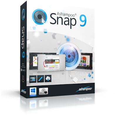 Software Toko Komputer Full Crack Bandicam - Ashampoo Snap 9.0 4 (400x400), Png Download