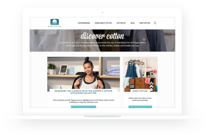 At A Glance - Cotton Incorporated (766x495), Png Download