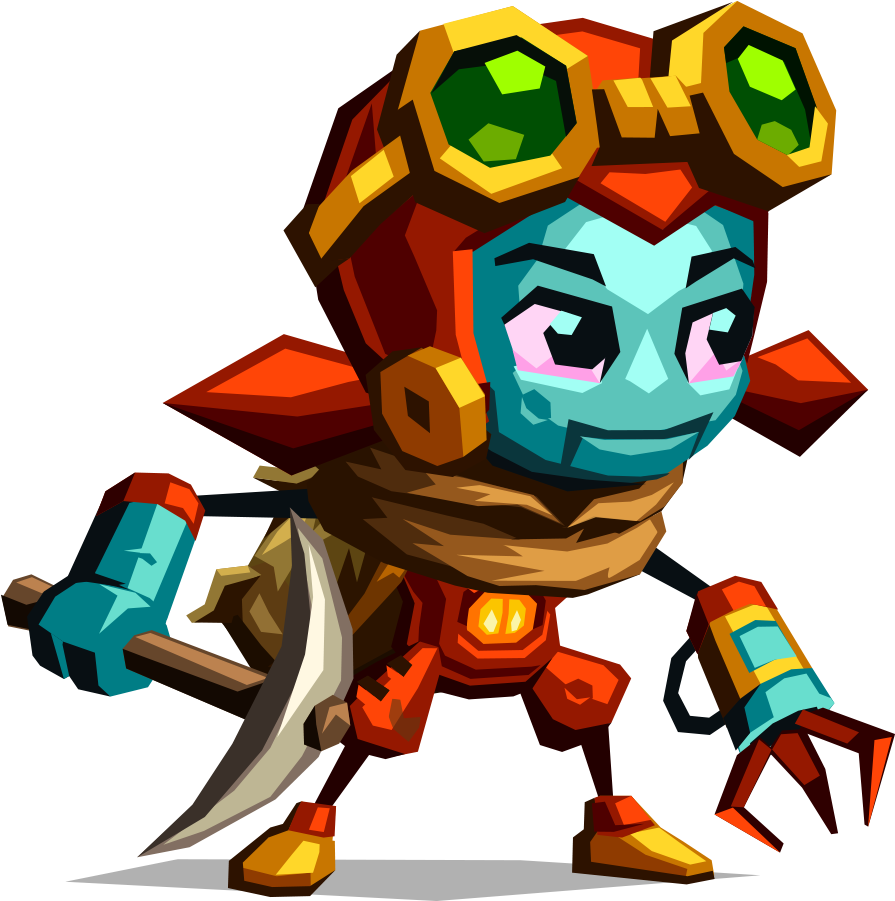 Steamworld Dig 2 Dorothy Main Character - Steamworld Dig 2 Art (1000x1000), Png Download