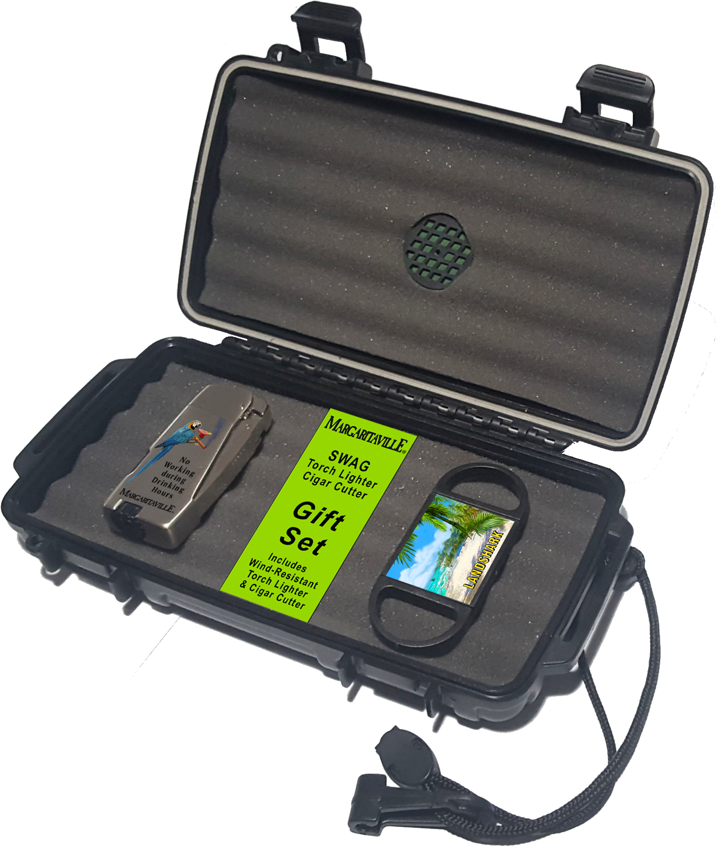 The Partnership Is Being Done In Conjunction With Lifestyle - Margaritaville Cigar Cutter (1566x1767), Png Download