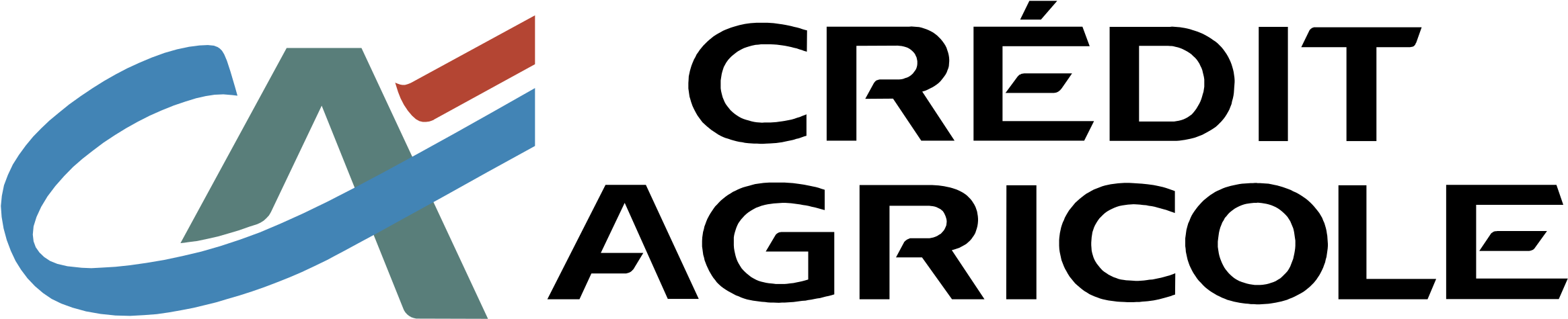 Credit Agricole Logo Png Transparent - Credit Agricole Group Logo (2400x2400), Png Download