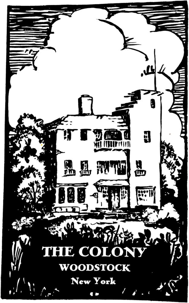 The Colony Live Music Venue Bar Woodstock New York - Illustration (650x1024), Png Download