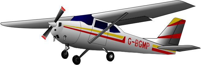 File - Cessna 172-barleevisco - Svg - Cessna 172 Png (753x404), Png Download