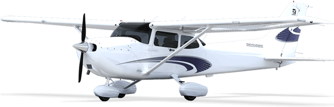 Cessna - Cessna 172 (670x300), Png Download