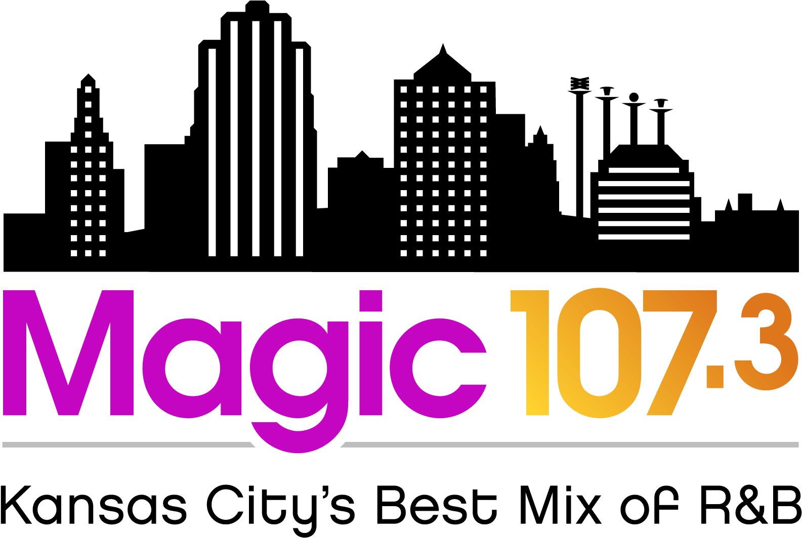 Magic 107.3 Logo (3300x2550), Png Download