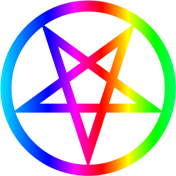 Click And Drag To Re-position The Image, If Desired - Pentagram Red (600x600), Png Download