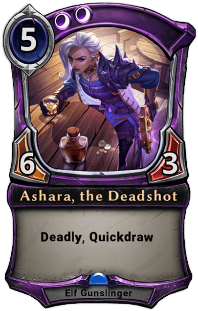 Ashara, The Deadshot - Eternal Ashara The Deadshot (416x660), Png Download