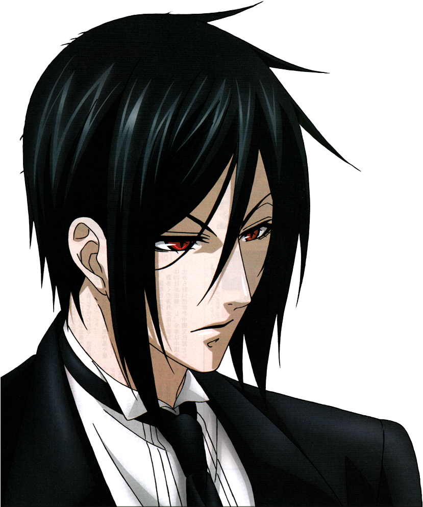 Sebastian Michaelis - Black Butler Sebastian (840x1000), Png Download