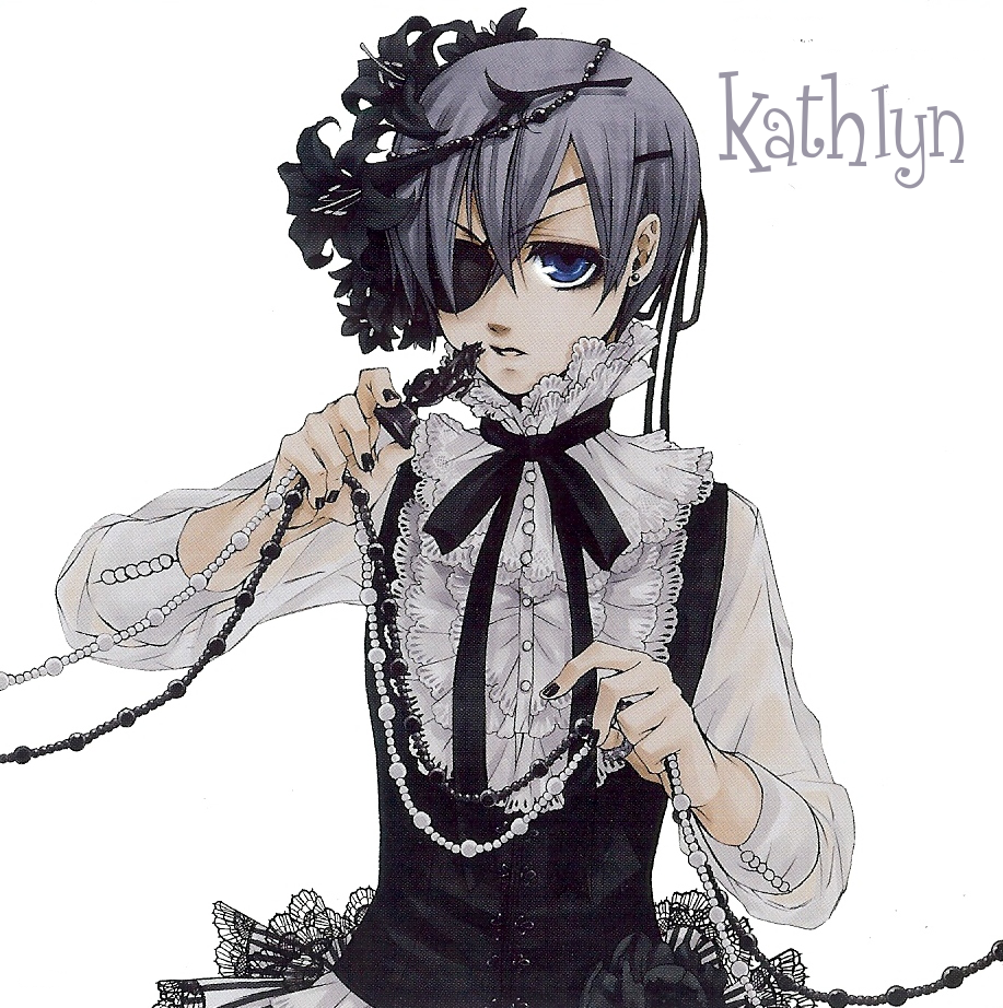 Renders Black Butler Ciel Kuroshitsuji Bleu - Ciel Phantomhive Black Lily (917x922), Png Download