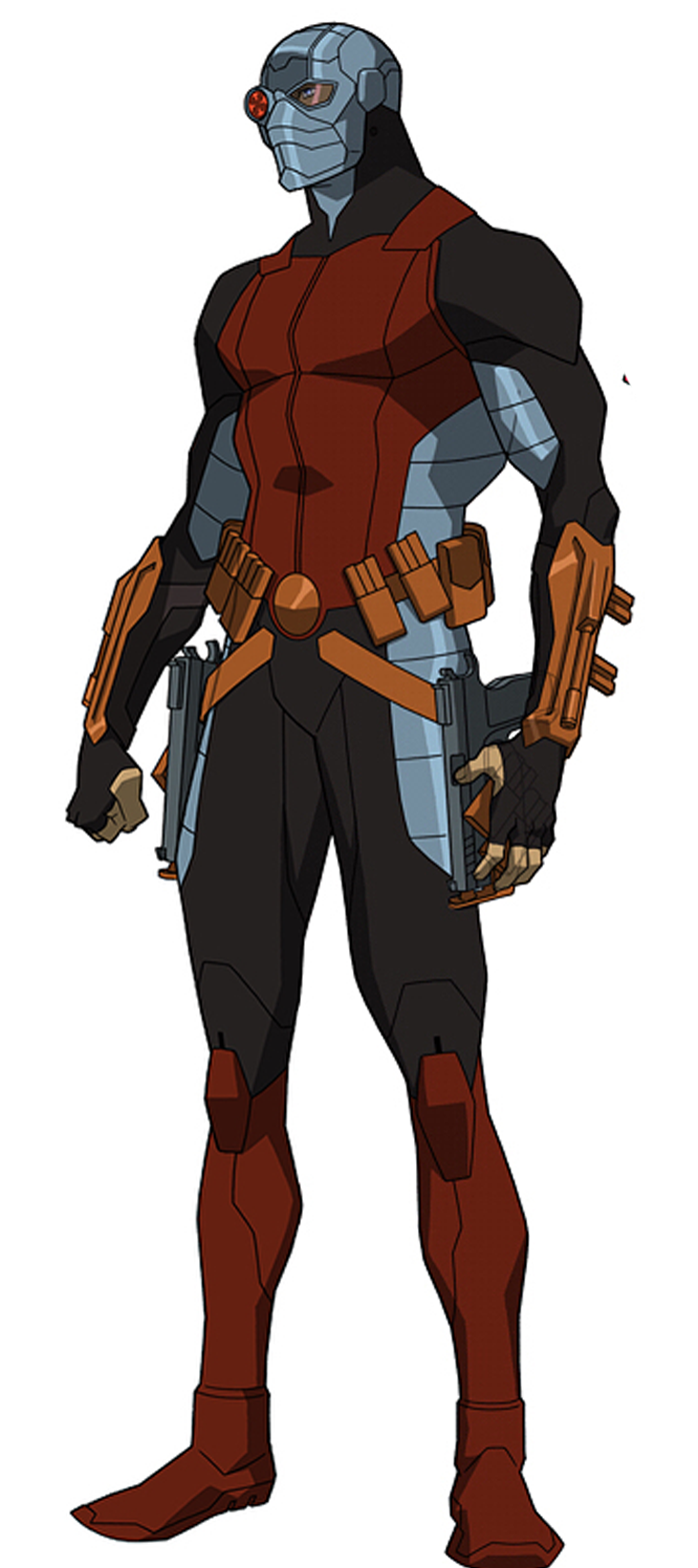 Comic Superheroes, Deadshot, Arkham Asylum, Dc Comics, - Deadshot (1140x1568), Png Download