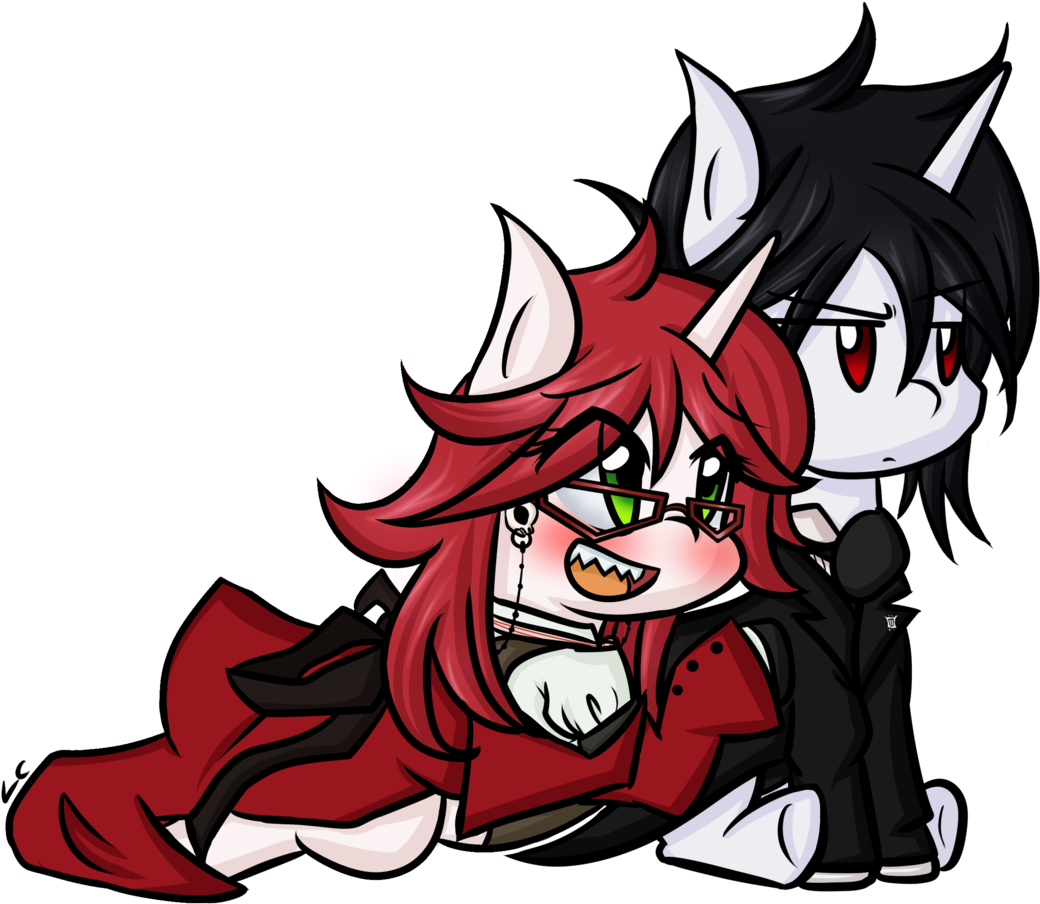 Littlecloudie, Black Butler, Grell, Grell Sutcliff, - Black Butler (1247x1024), Png Download