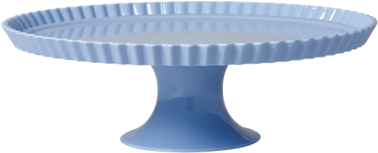 Soft Blue Large Melamine Cake Stand - Alzatina Per Dolci (600x600), Png Download