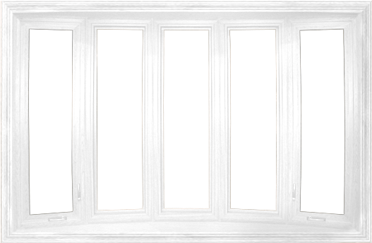 Provia Aspect Bay And Bow Window - Hardwood (536x536), Png Download