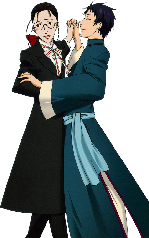 Grell And Lau Dancing - Sebastian Michaelis (625x1000), Png Download