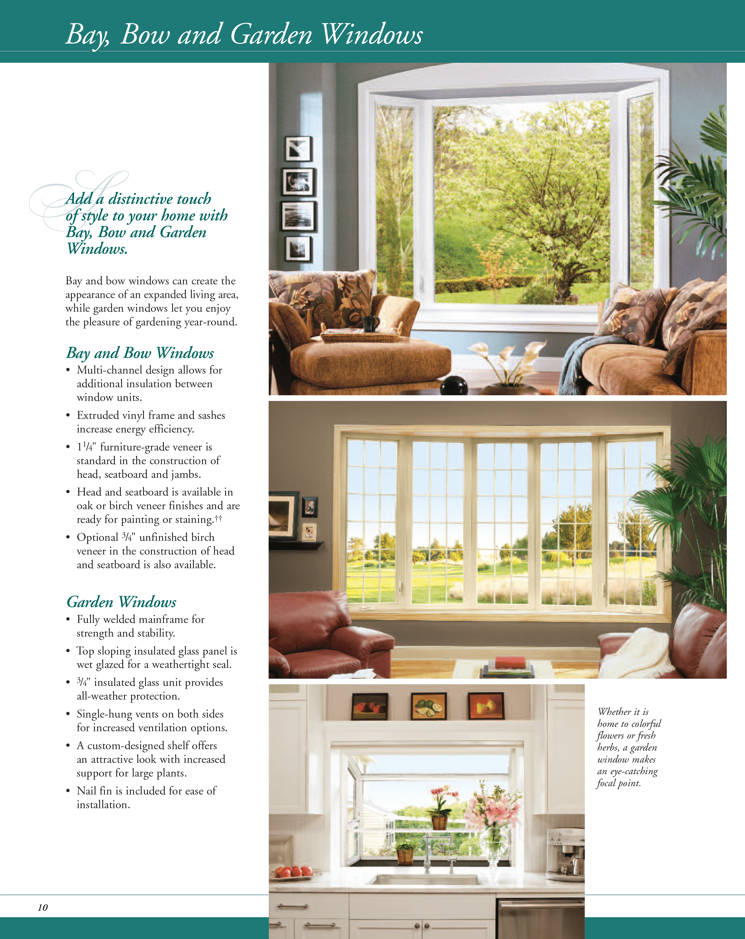 Fairfield Bay Windows - Store Sham (100x200cm) Écru/noir (2614x3295), Png Download