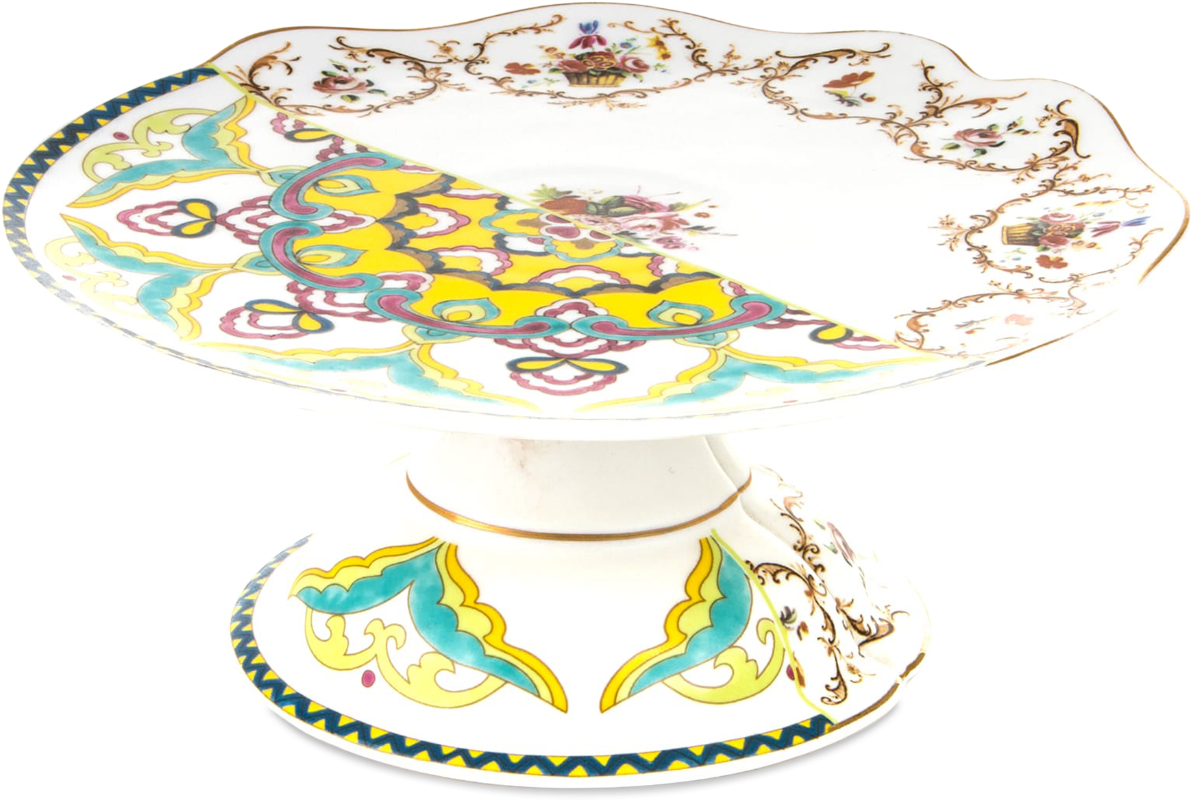 Seletti Hybrid Collection, Leandra Cake Stand-0 - Seletti - Hybrid Leandra Cake Stand - 20cm Dia. (2000x2000), Png Download