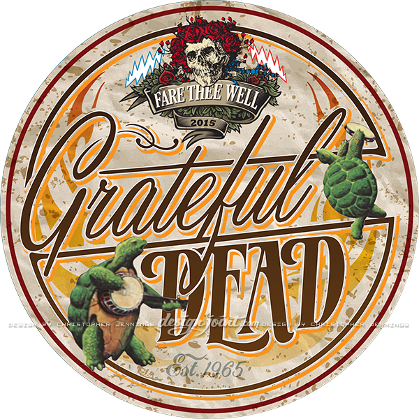 "fare Thee Well" Celebrating 50 Years Of Grateful Dead - Terrapin Station (600x600), Png Download