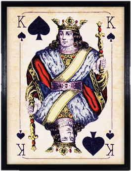 Cards Wall Art - Timothy Oulton Cards Aces (615x697), Png Download