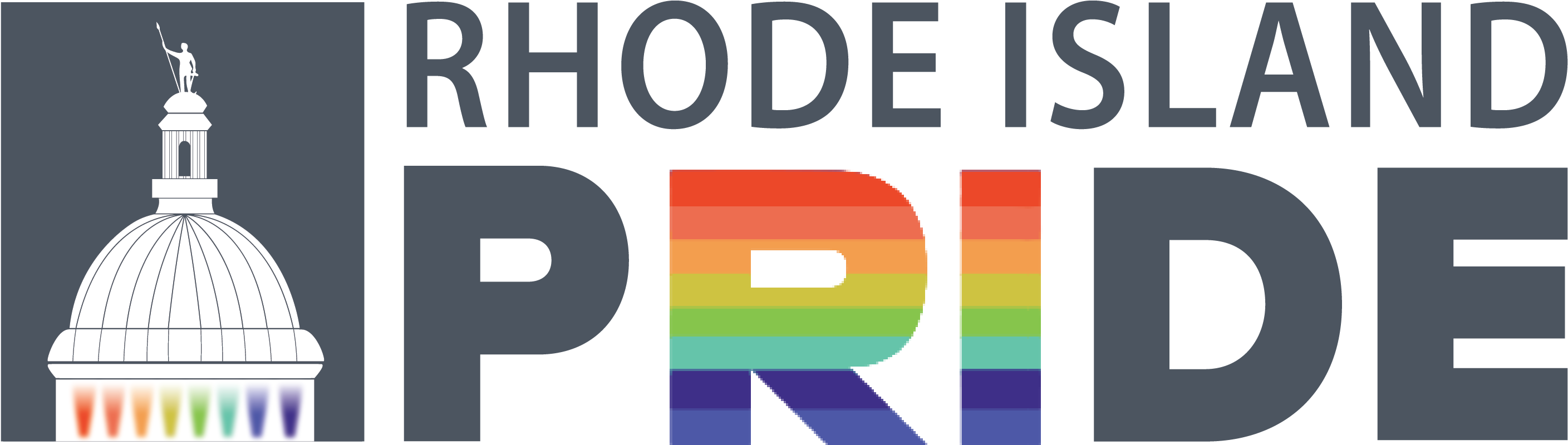 Pride Logo - 2018 Providence Pride Map (2839x935), Png Download