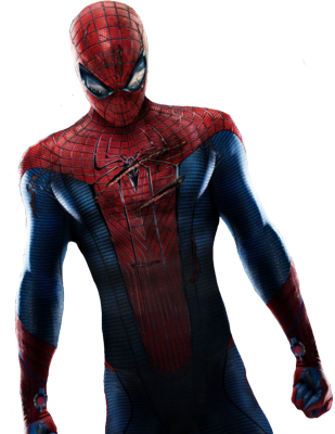 Spiderman Png Icon El Increíble Spiderman Psd, Free - Spiderman Costume Andrew Garfield (309x400), Png Download