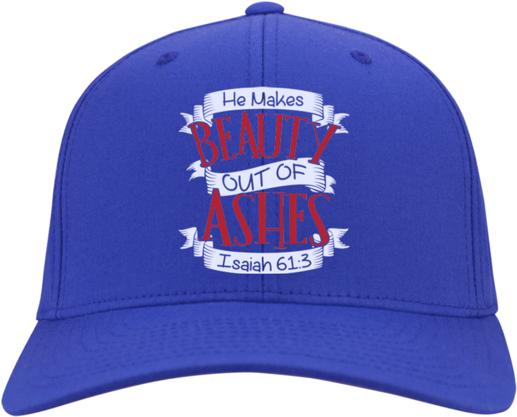 He Makes Beauty Out Of Ashes Twill Cap - Hat (1024x1024), Png Download