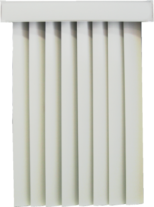 Photo Verticalblindswhite 1 Zpsyhqnc4o7 - Bed Skirt (313x421), Png Download