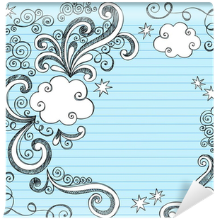 Doodle Frame Vector Png Download - Design For Notebook Of Borders (400x400), Png Download