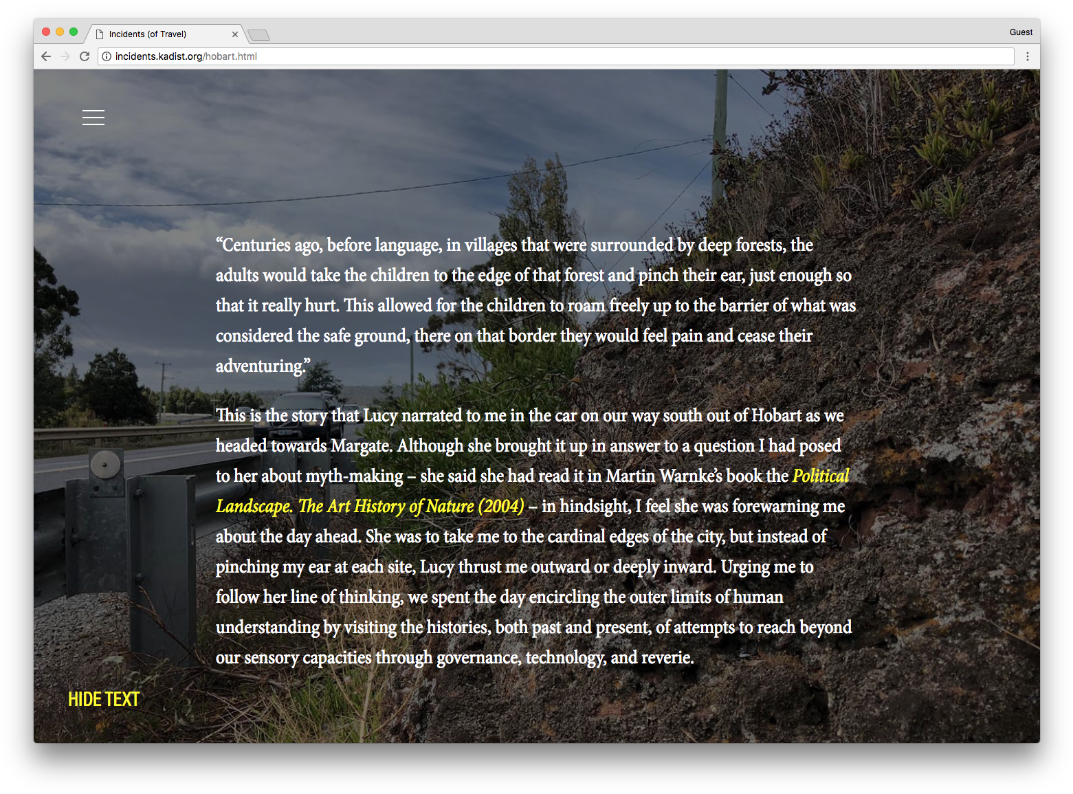 Each Of The 19 Photographs Is Augmented By One Or More - Highway Star (1576x1166), Png Download