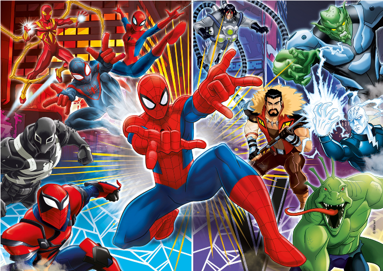 Buy Puzzle Clementoni Ultimate Spiderman 26967 Elkor - Spider-man (800x800), Png Download