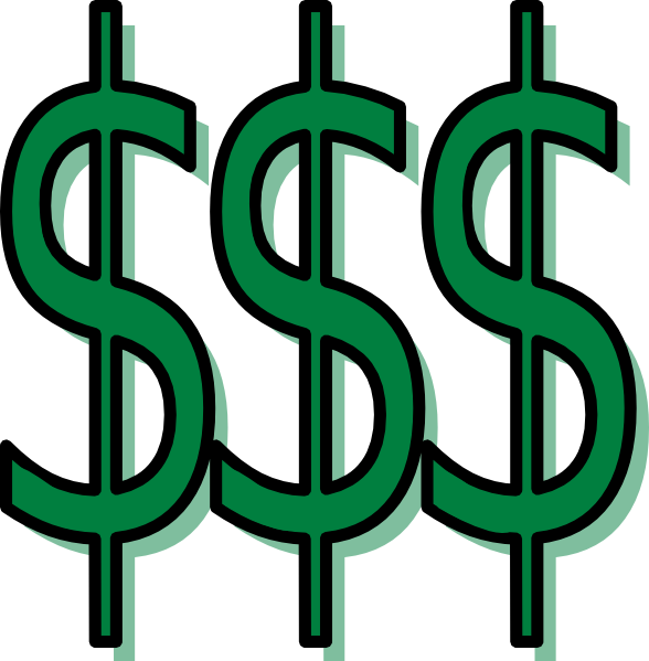 How To Set Use Money Clipart - Clipart Money (588x599), Png Download