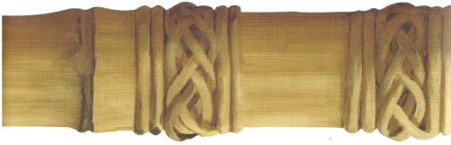 Bamboo Stalk Wallpaper Border (500x500), Png Download