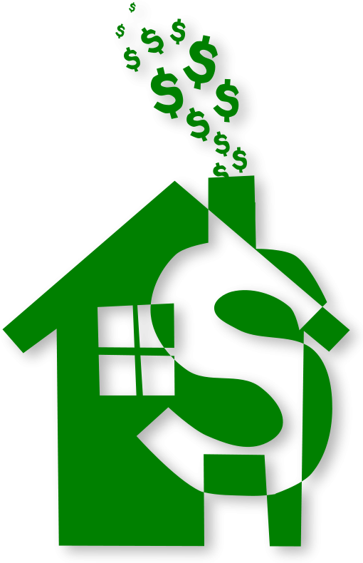 Budgeting Money Clip Art - Money House Clipart (525x800), Png Download