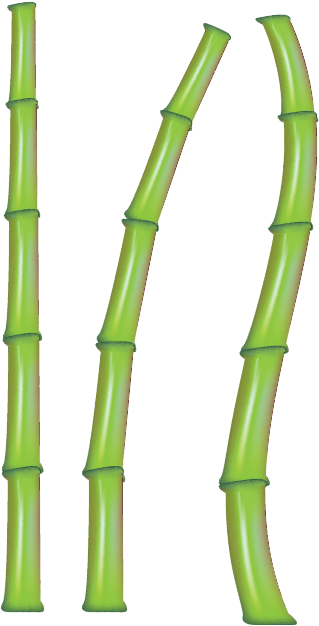 Bamboo Stick Png Transparent - Bamboo Stick Vector Png (440x705), Png Download