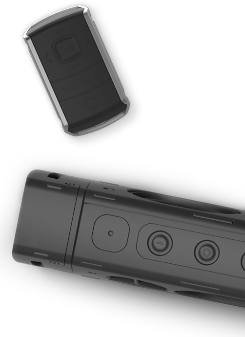 Tech Siri Remote Core - Remote Fugoo (502x690), Png Download