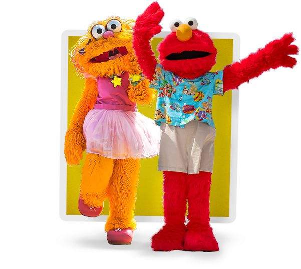 After Kids Guess From Clues They're Given To Find Abby - Beaches Sesame Street (601x537), Png Download