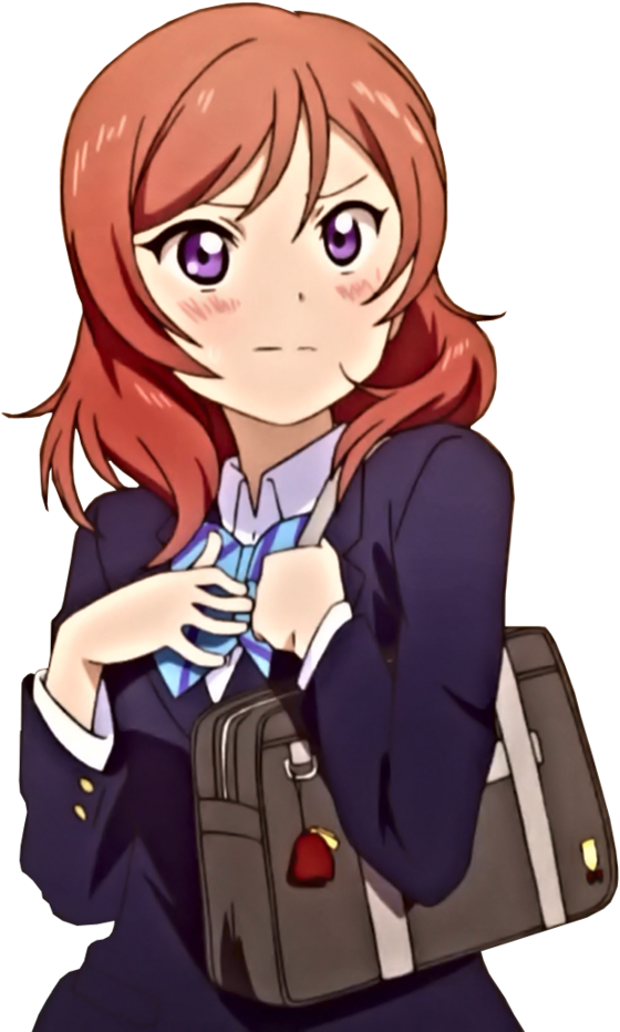 Nishikino Maki By Farhan Gmoderz-d7kumdn - Maki Nishikino Pixel Art (600x952), Png Download