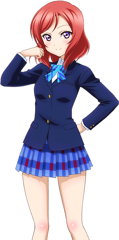 Not Idolized - Maki Nishikino School Uniform (1024x1024), Png Download