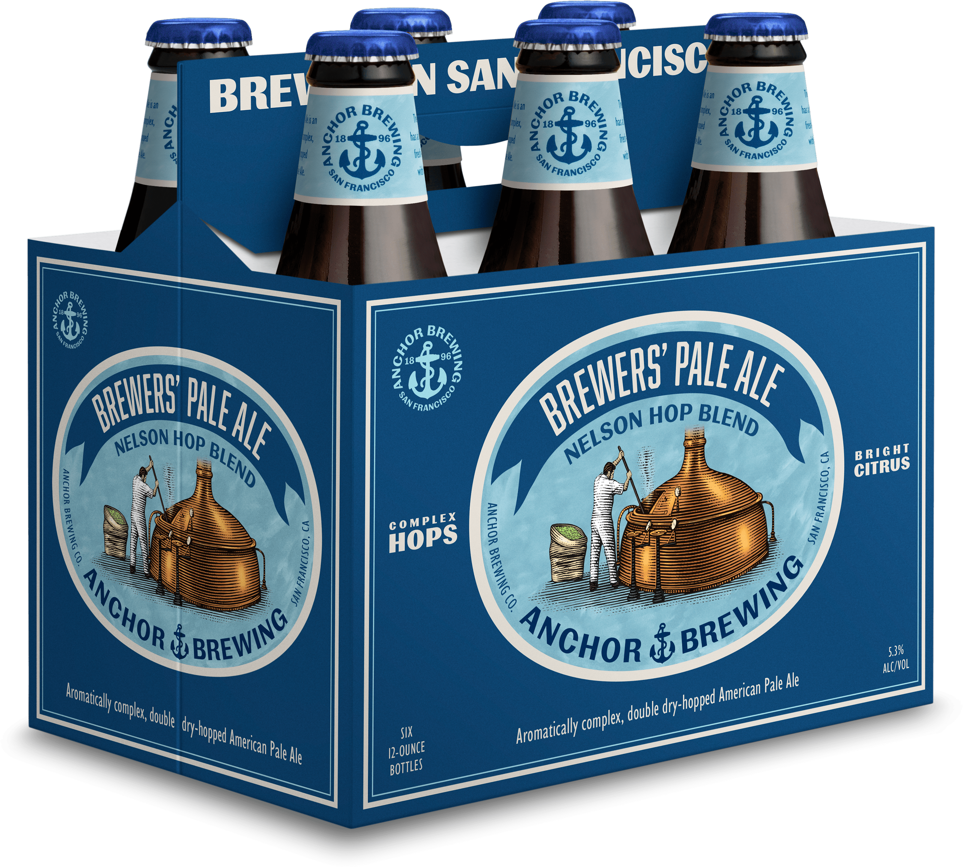 Anchor Brewing Is Releasing Two New Beers, Including - Empacadores De Green Bay (3404x2936), Png Download