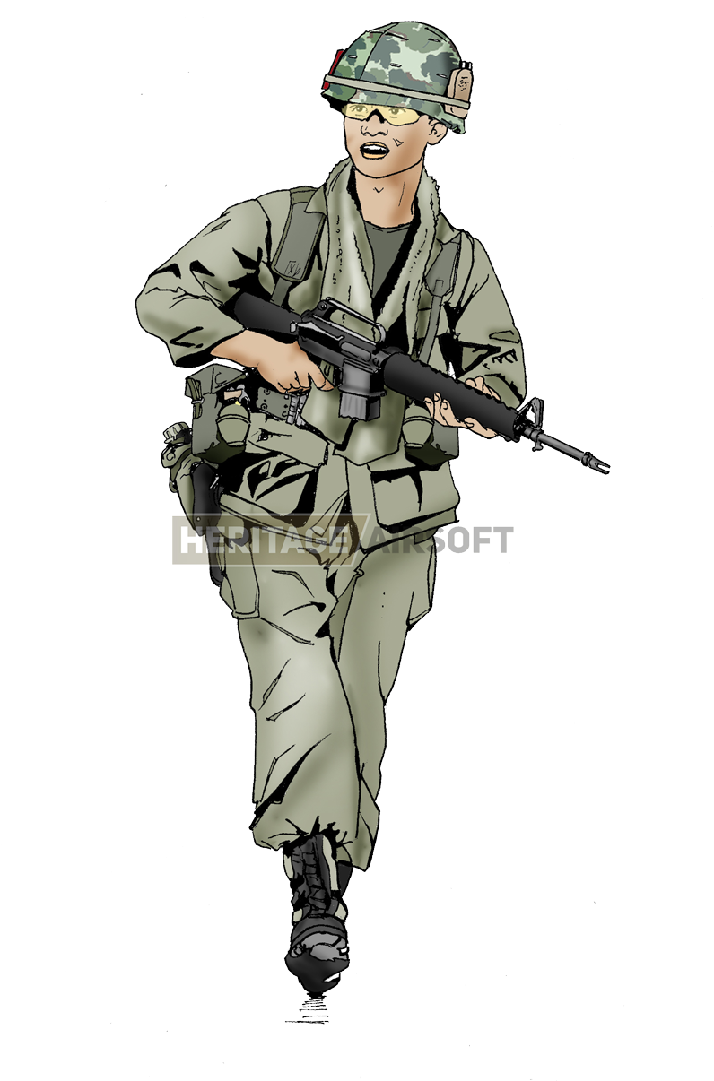 If This Sentence Means Anything To You, Heritage-airsoft - Airsoft Vietnam Loadout (816x1210), Png Download