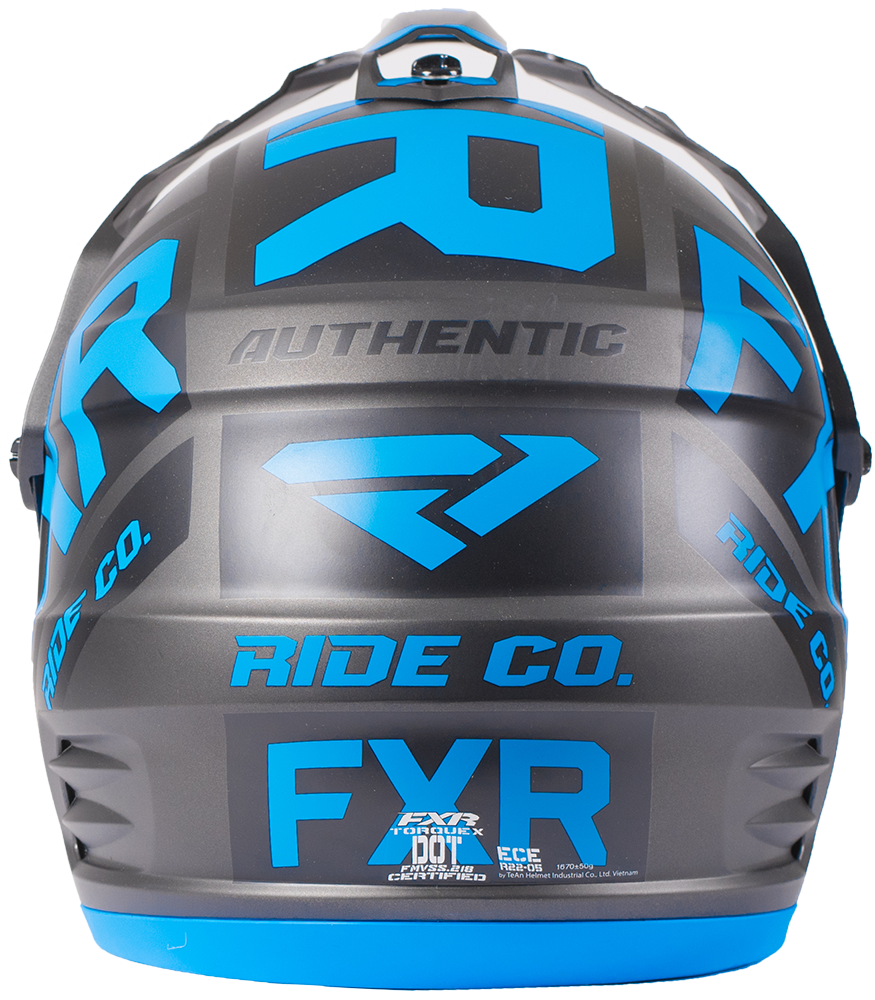 Fxr Torque X Evo Electric Shield Helmet (875x1000), Png Download