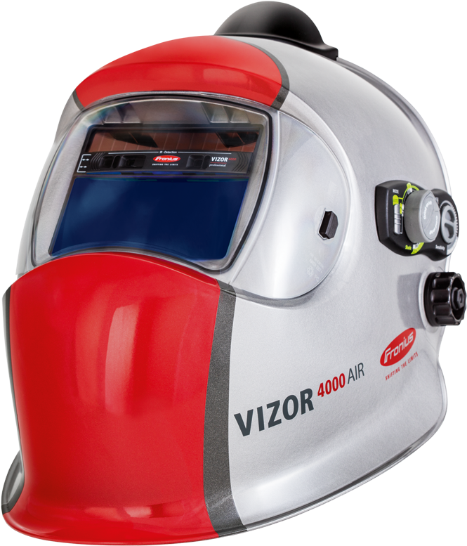 Vizor 4000 Air/3 Fresh-air Helmet Plus - Fronius Vizor 4000 Professional (1540x866), Png Download
