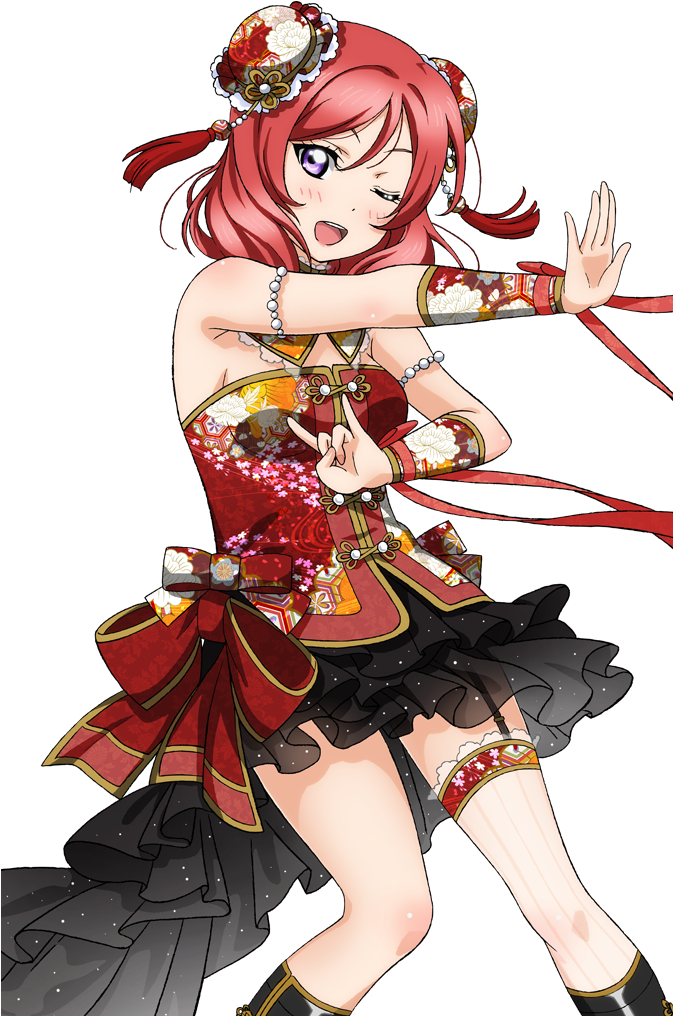 Nishikino Maki - Sifac Transparent (672x1100), Png Download