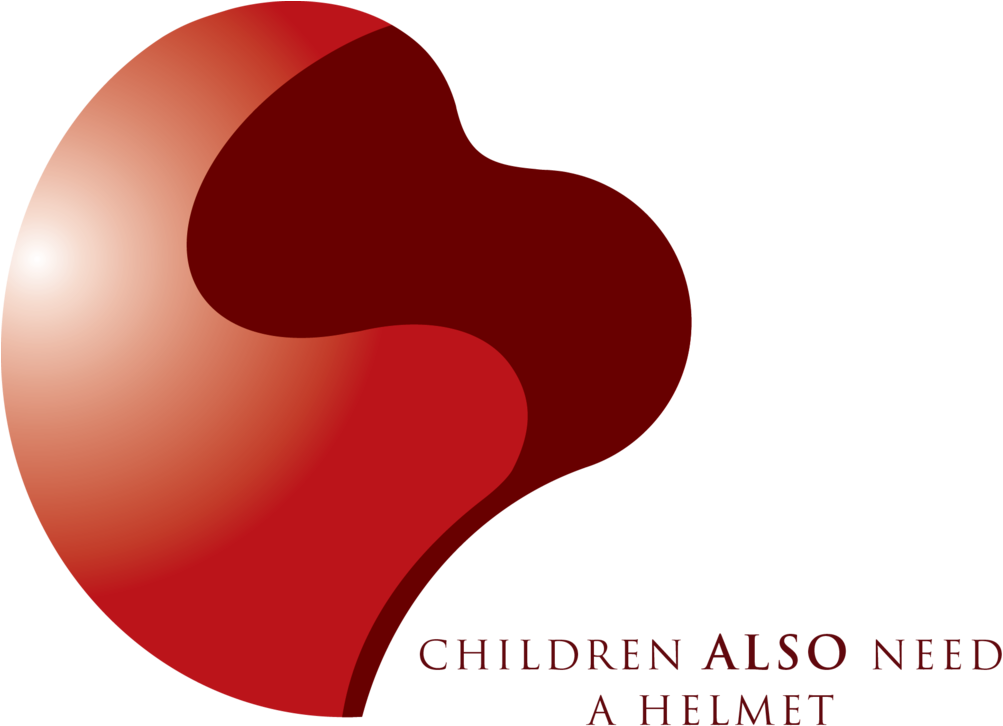 Child Helmet Campaign Helmet/heart Logo - Child (1024x789), Png Download