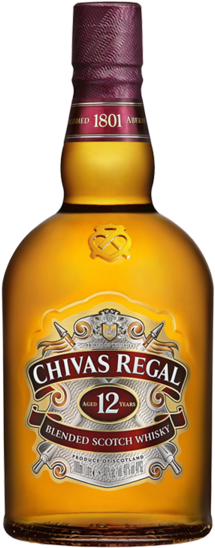 12 Year Old Scotch Whisky - Chivas Regal Png (600x600), Png Download