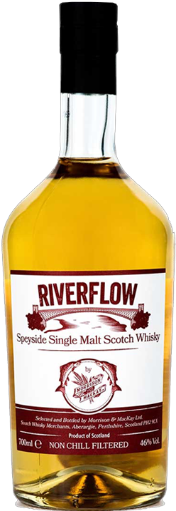 Riverflow Whisky - Morrison & Mackay Riverflow Single Malt Whisky (600x800), Png Download