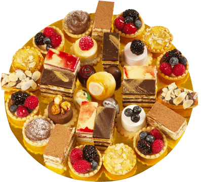 Petit Fours Desserts - Petit Fours (420x420), Png Download