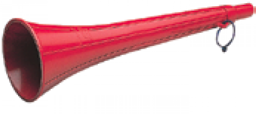 Signal Horn - Fog Horn - Lalizas Red Plastic Fog Horn (863x1050), Png Download